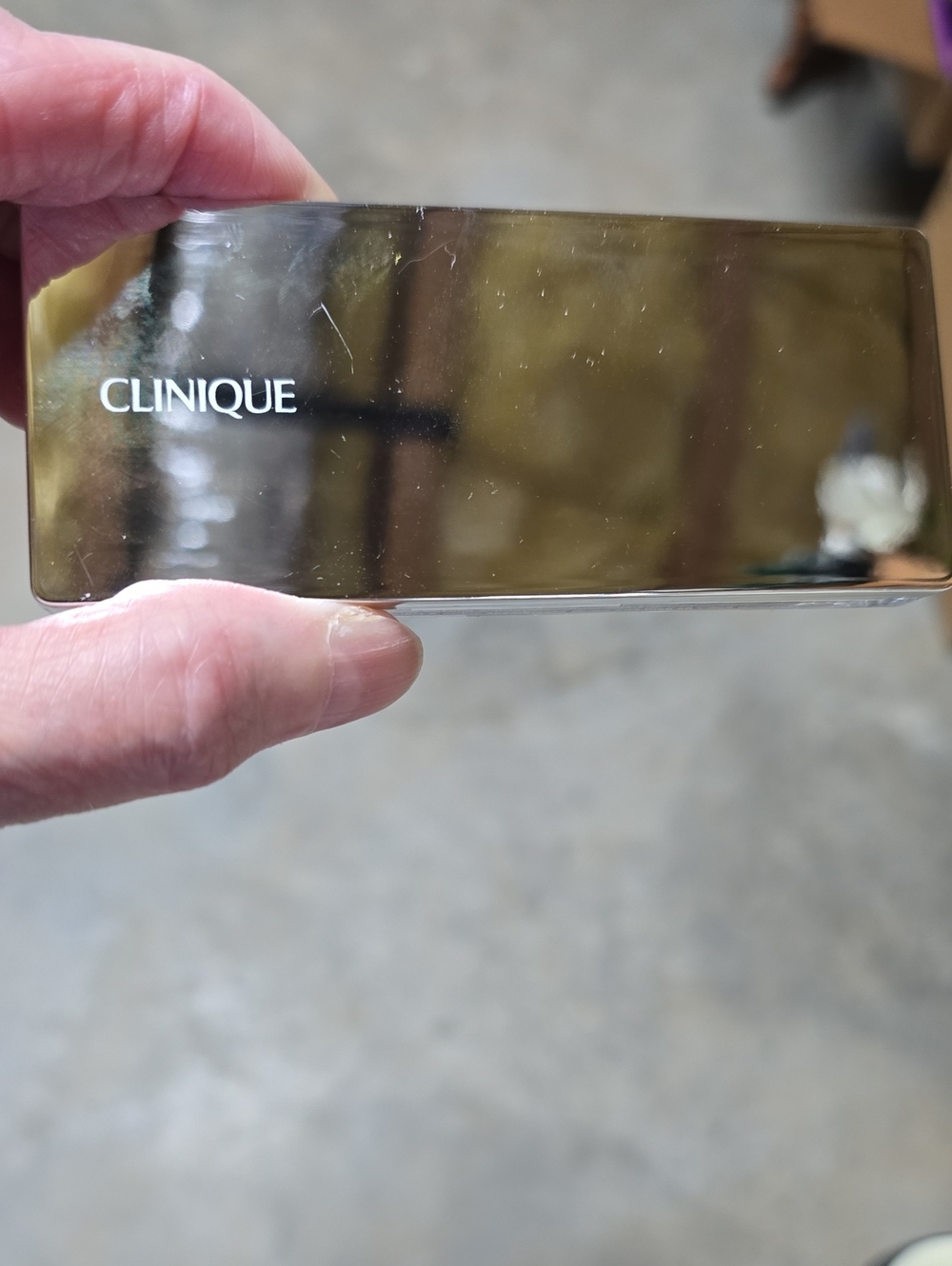 Clinique Metallic Bronze Mirror Compact Case